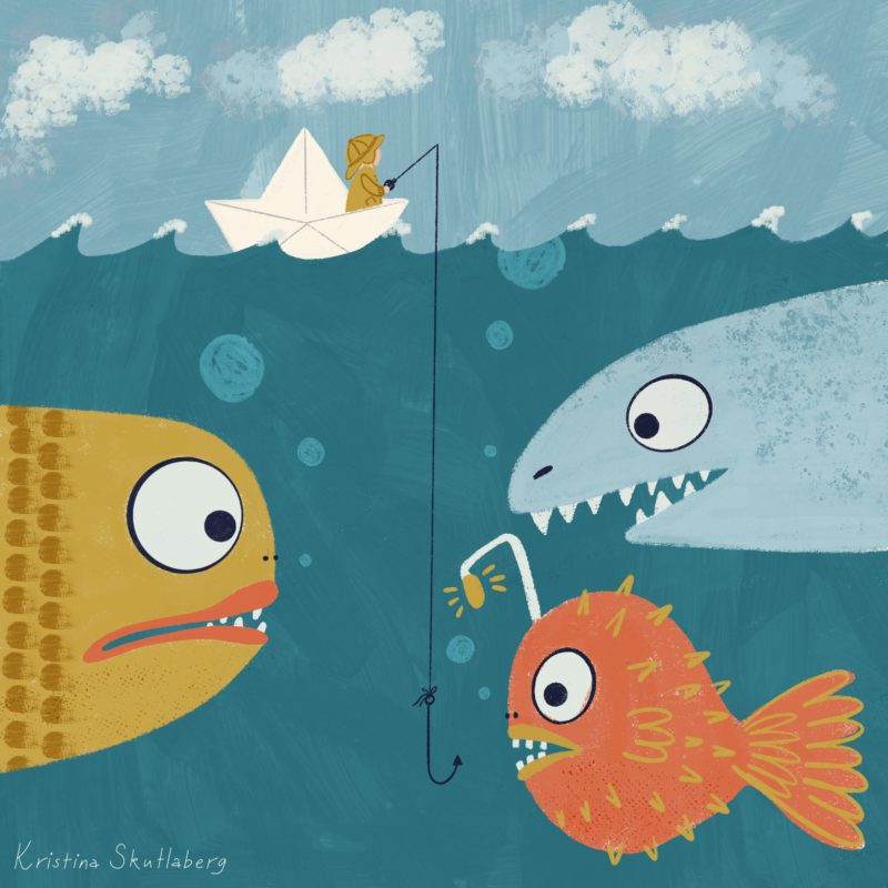 Gone fishing